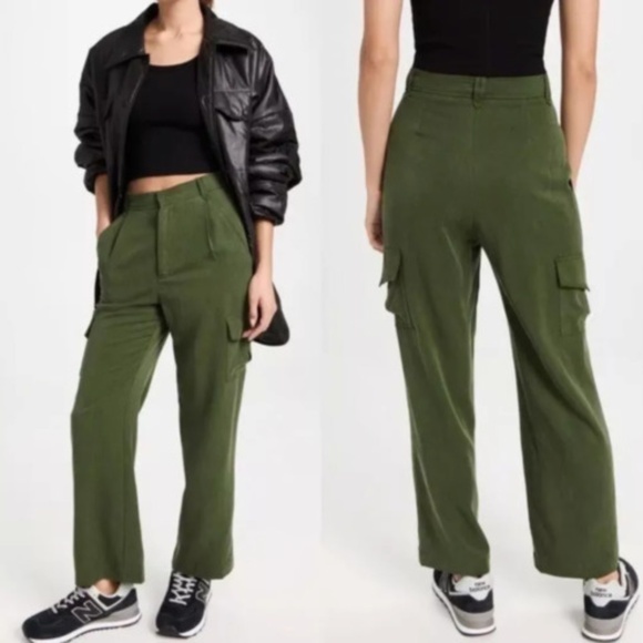 Reformation Pants - Reformation cropped cargo pants 2